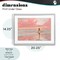 Stupell Industries Pink Sky Surfer Framed Print Under Glass, design by LSR Design Studio